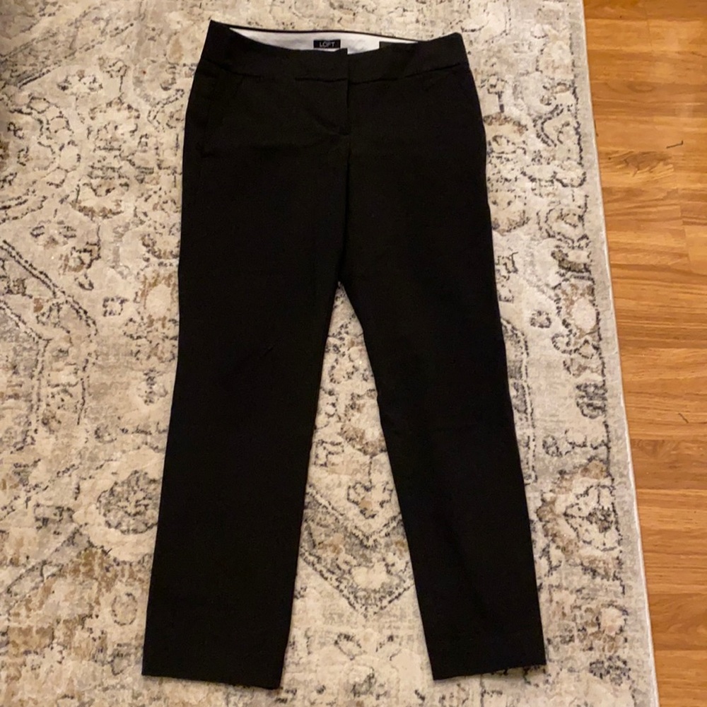 Loft Marisa Black Dress Pants